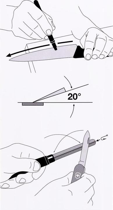 Actual product image Victorinox Dual knife sharpener