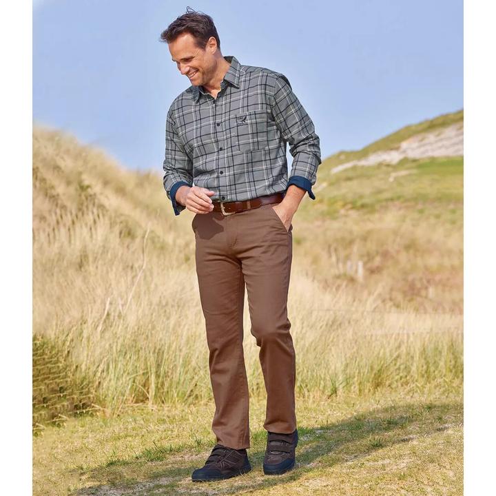 Produktbild Atlas For Men StretchChino Herbstwind (56)