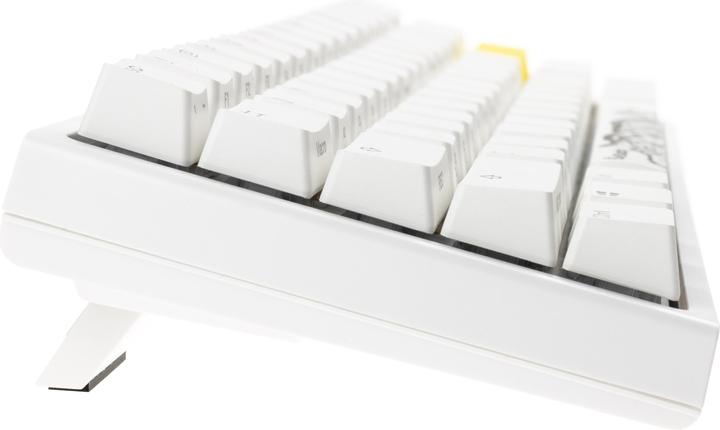 Image du produit Ducky One 2 Pro Mini White Edition Clavier de jeu, RGB LED - Cherry Red (US) (ING. Int., Filaire)