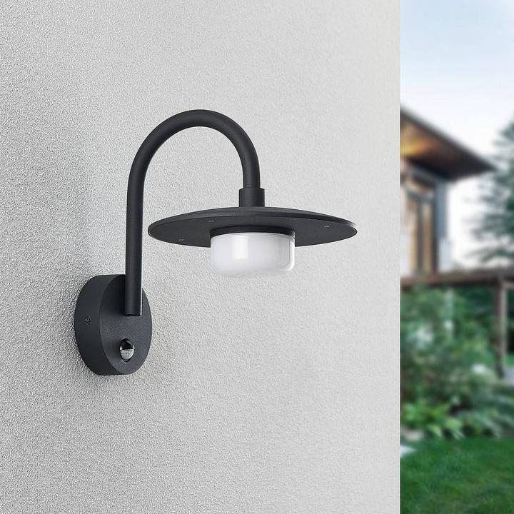 Image du produit Lucande Zamalino Applique murale d'extérieur avec capteur (GX53, IP44)