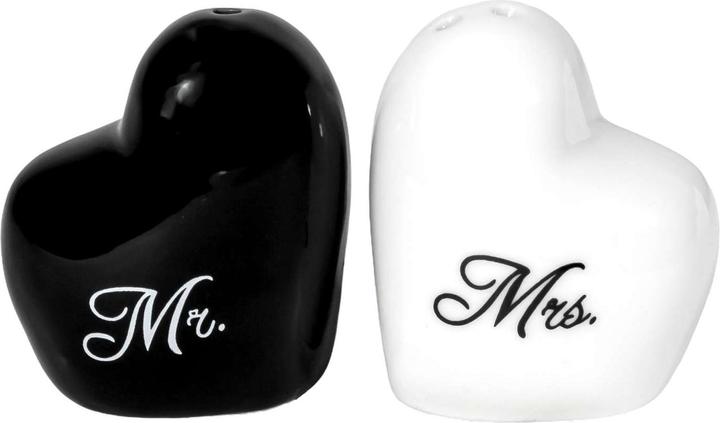 Produktbild Intirilife Salz- und Pfefferstreuer Mr & Mrs (Salz, Pfeffer)