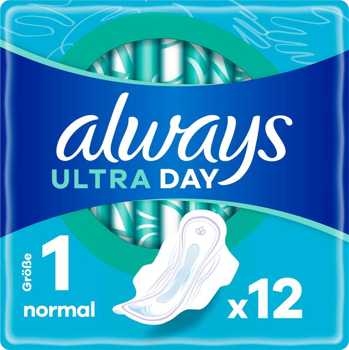 Image du produit Always Ultra jour normal (12 x, Tampons sanitaires)