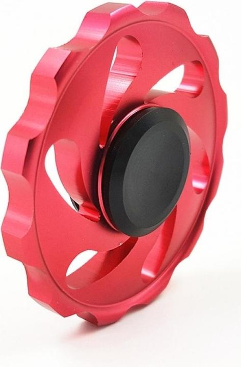 Actual product image FidgetSpinner Cyclone Storm Spinner Aluminium