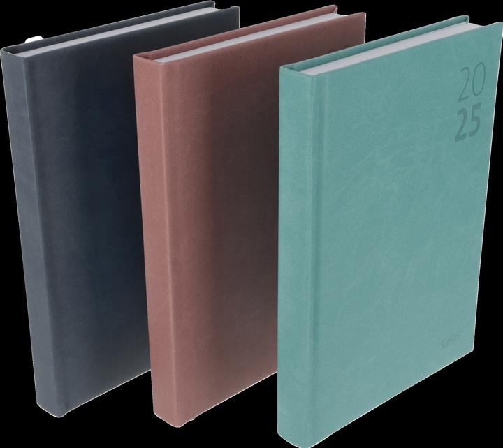 Produktbild Herlitz Timer A5 Wall 2025 3 Farben sortier 352 Seiten, 1 Tag=1 Seite (A5, Harter Einband)