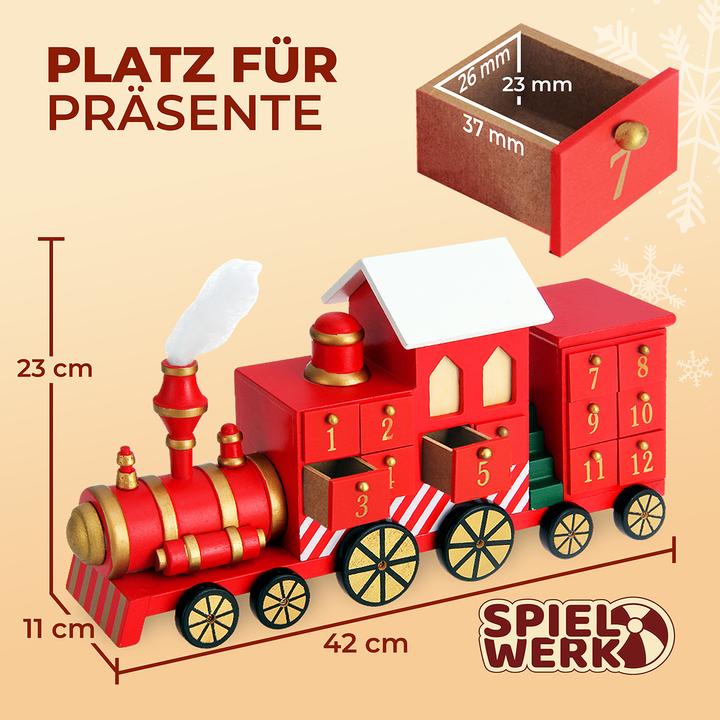 Actual product image Spielwerk Advent calendar to fill