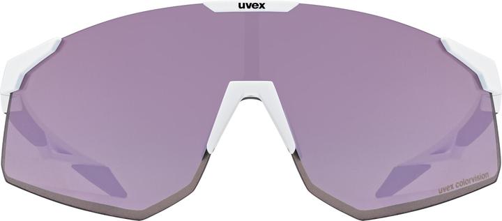Actual product image Uvex Sports pace perform CV (white matt (pink), colourvision pushy pink)