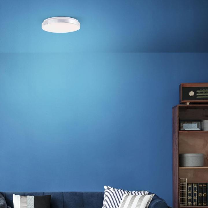 Image du produit Brelight Livius LED Applique murale et plafonnier 33cm nickel/aluminium/blanc (2400 lm)