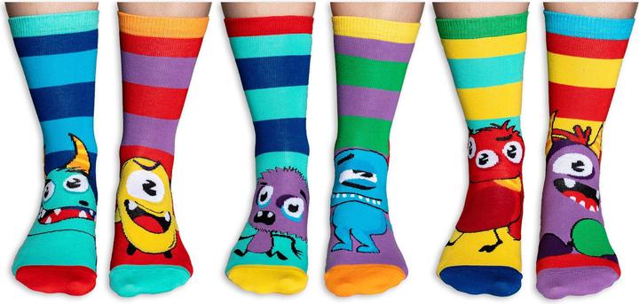 United Oddsocks The Meddlers (3er Pack, 30 - 38)