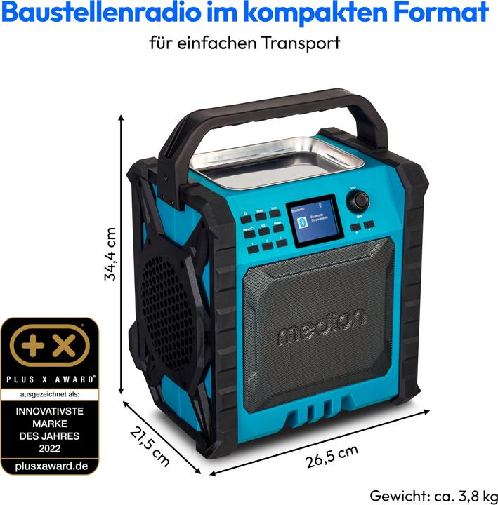 Produktbild Medion Life P66896 (DAB+, FM, Bluetooth)