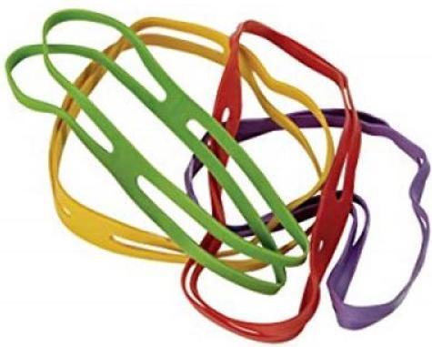 Alco Gummibänder X-Band farbig 220x25mm extragross 50Stk. (500 Stk.)