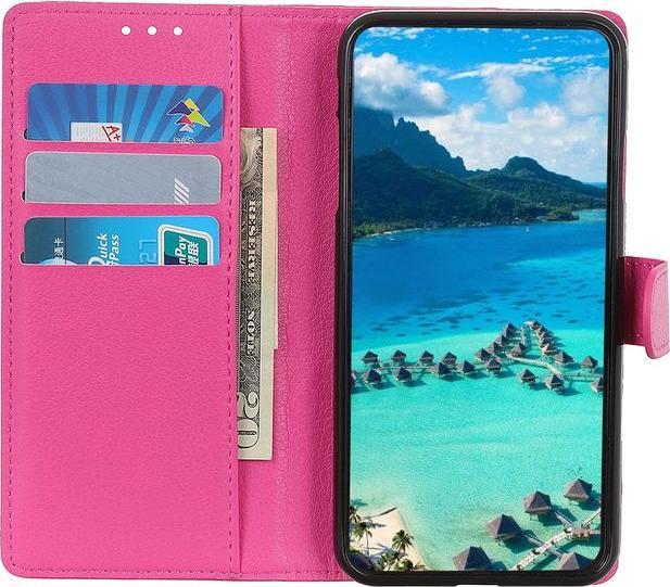Actual product image MU Classic Litchi Leather Bookcover Series (Oppo A94)