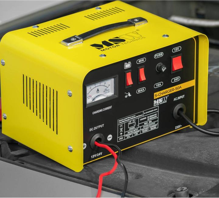 Produktbild MSW Autobatterie Ladegerät 12V Kfz Pkw Ladegerät Batterie Starthilfe 12 24 V 20 30 A (12V, 24V, 30 A)