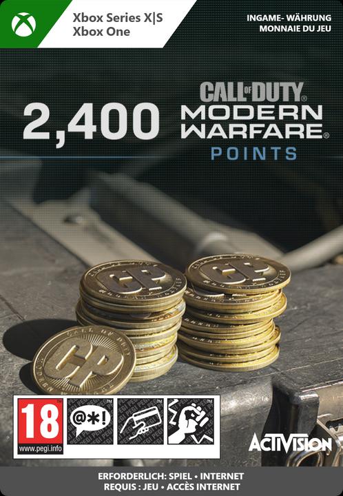 Produktbild Microsoft Xbox Call of Duty: Modern Warfare Points - 2,400 Download Code
