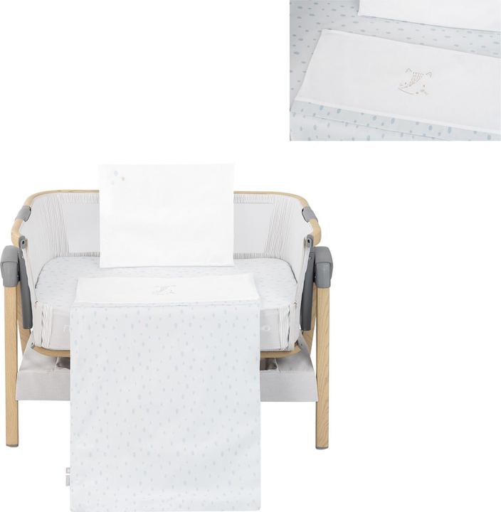 Produktbild Kikkaboo Babywiege Bettwäsche-Set
