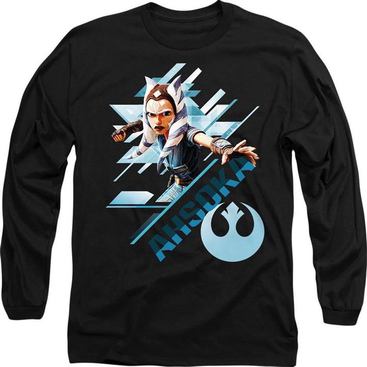 Actual product image Ahsoka Unisex Adult Stance T-Shirt (S)