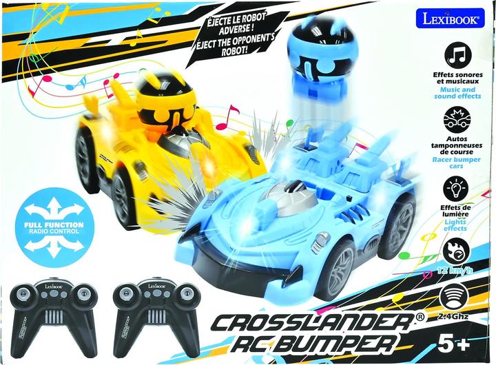 Immagine prodotto Lexibook Crosslander® BUMPER - 2 autoscontri con 2 figure (RC2)