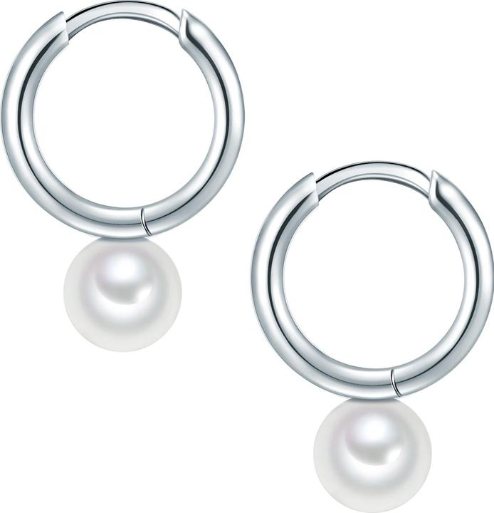 Produktbild Valero Pearls Damen Sterling Silber Süsswasser-Zuchtperle silber - 11312 (Sterling Silber)
