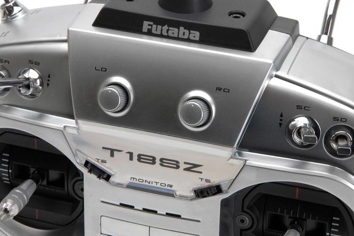 Actual product image Futaba T18SZ Mode 2