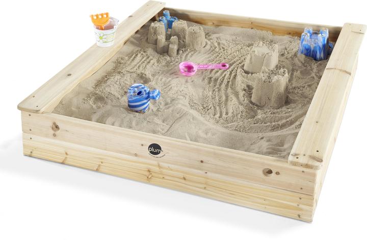 Actual product image Plum Sandbox with benches