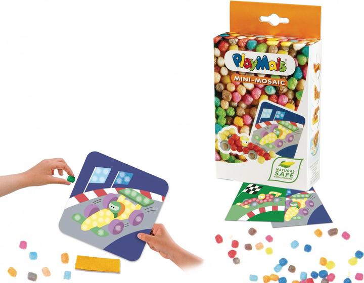 Image du produit PlayMais Mini Mosaic - Voitures de course (48 x)