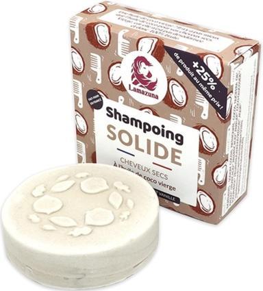 Immagine prodotto Lamazuna Shampoo solido per capelli secchi all'olio di cocco vergine - 70ml - (70 ml, Shampoo solido)