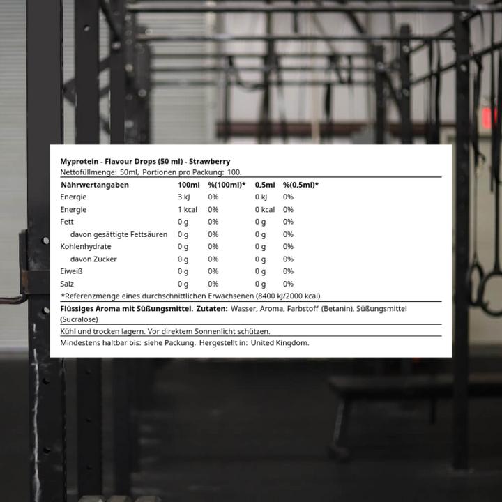 Produktbild MyProtein Flav (Erdbeer, 1 Stk., 0.05 g)