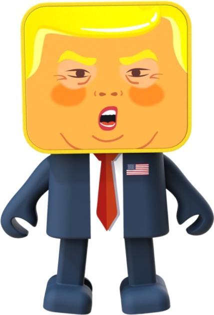 Image du produit Mobility on Board Dancing President speaker Donald Trump (4 h, Fonctionnement sur batterie)