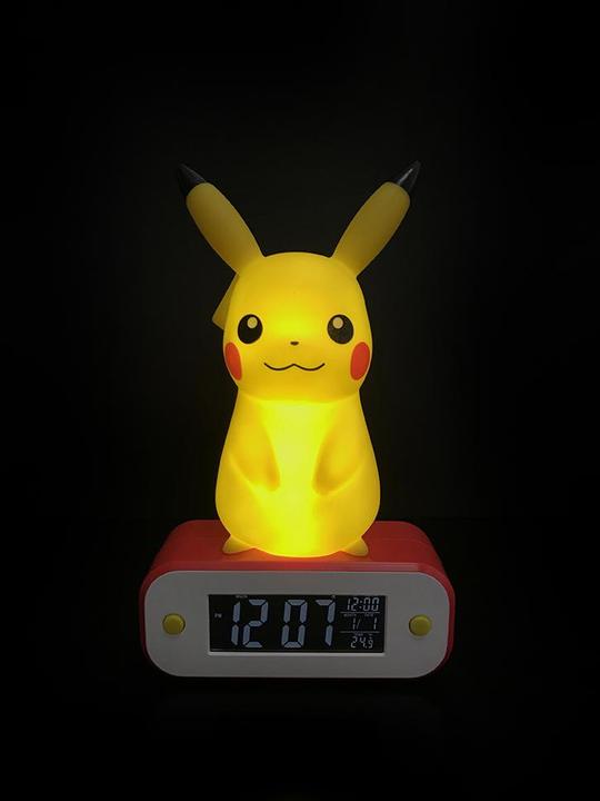 Productafbeelding Teknofun Digitale wekker Pikachu (LED Lamp).