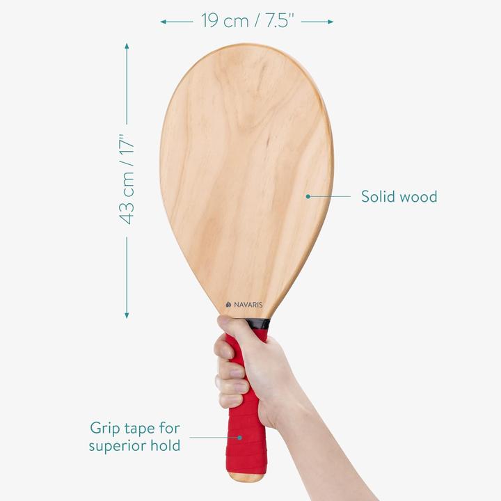Image du produit Navaris Kit de beach tennis
