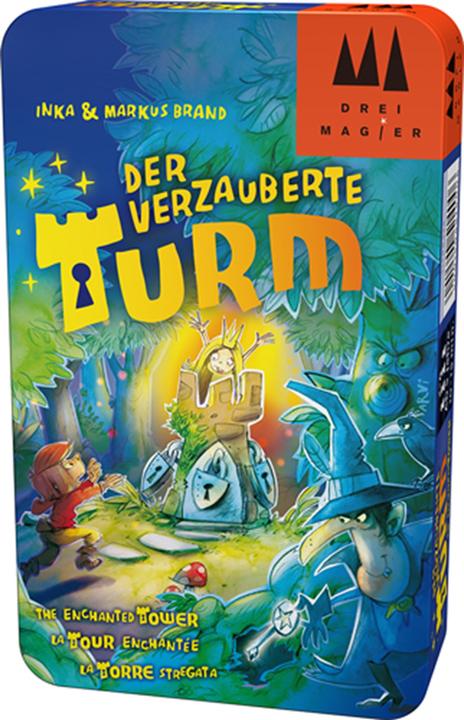 Drei Magier Spiele The enchanted tower (metal box) (German, French, English)