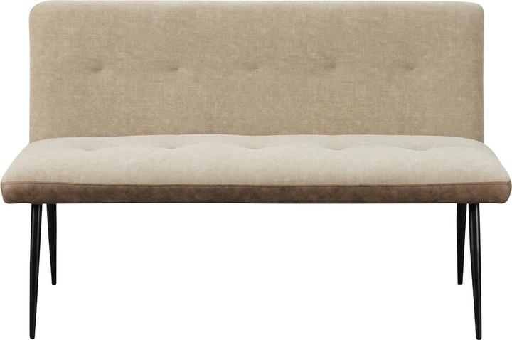 Produktbild HTI-Living Bank 3-Sitzer Antikbraun/Taupe Joschka (140 cm)