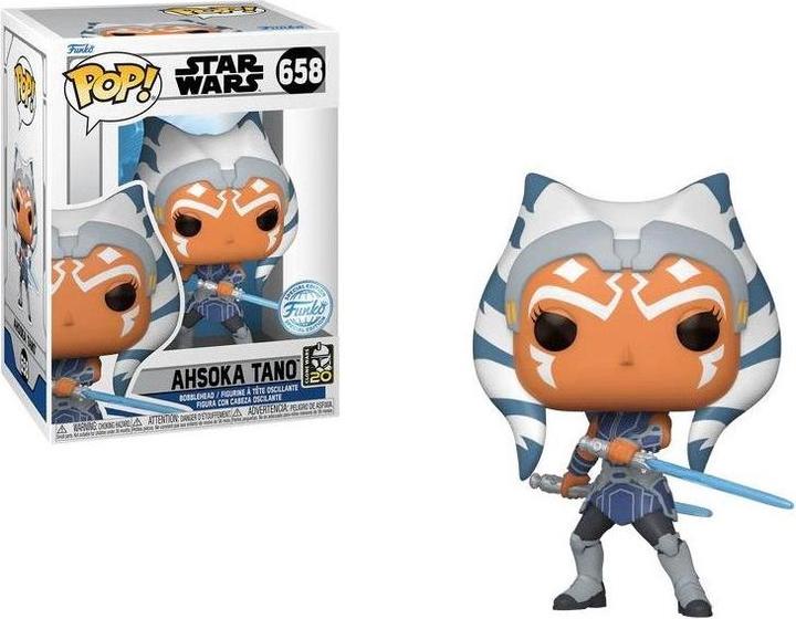 Image du produit Funko Pop! Disney Star Wars : Clone Wars - Ahsoka Tano (Special Edition) #658 Figurine Bobble-Head Vinyl