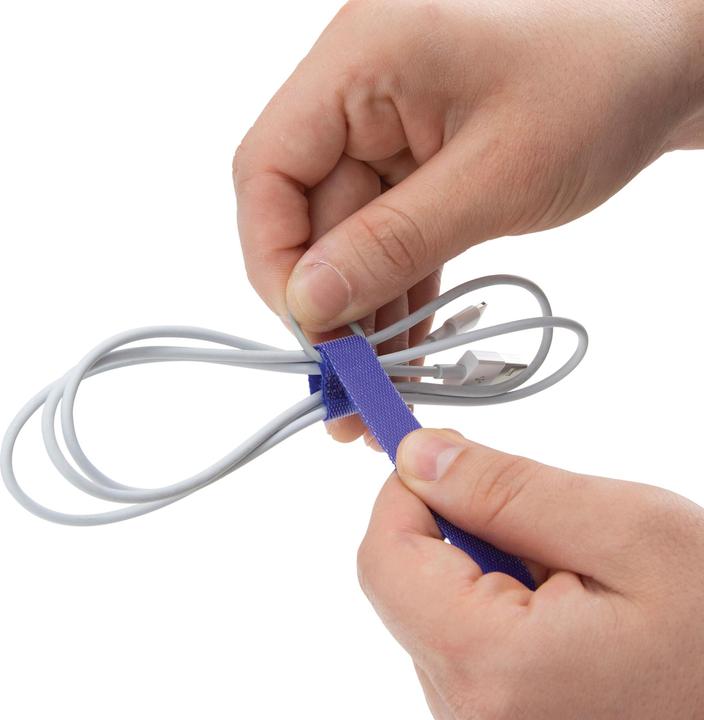 Image du produit BlueLounge Serre-câbles Large, 4 pièces (Serre-câbles velcro, 254 mm, 4 pcs)