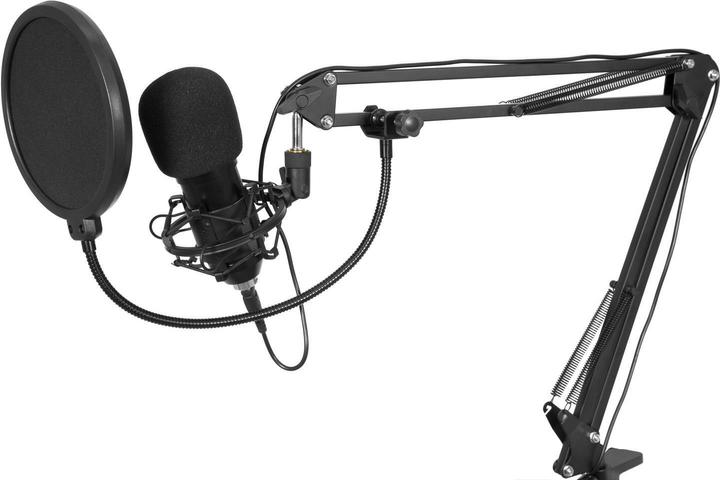 Actual product image Omnitronic USB Microphone 1ndensator Broadcast Microphone Set