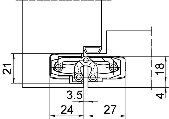 Produktbild Simonswerk Objektbänder TECTUS TE 240 3D