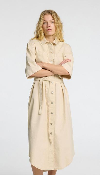 Actual product image Selected Femme Denim Blusenkleid (34)