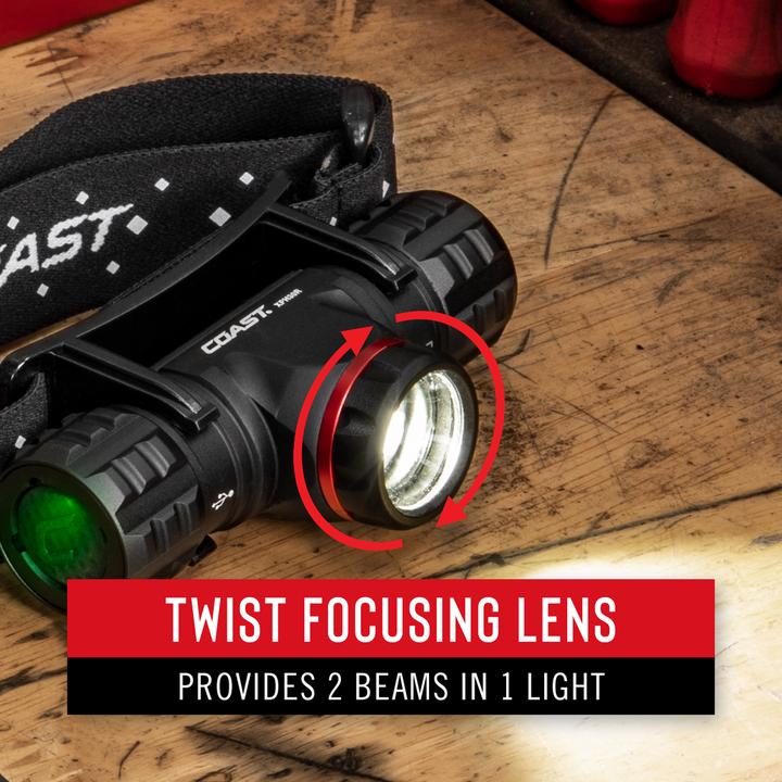 Actual product image Coast XPH30R - Headlamp (1000 lm)