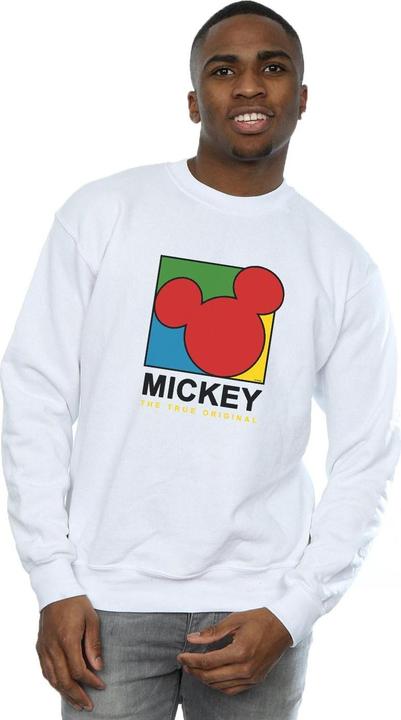 Actual product image Disney Mens Mickey Mouse True 90s Sweatshirt (M)