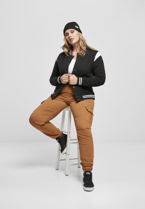 Immagine prodotto Urban Classics Giacca di felpa College con inserto organico da donna (S)