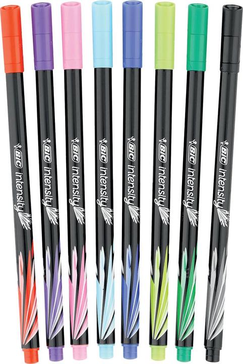 Immagine prodotto Bic Intensità Penna fine fine (Multicolore, 8 x)