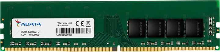 Produktbild Adata Premier Memory, DDR4, 32GB, 3200MHz, CL22 (AD4U320032G22-SGN) (1 x 32GB, 3200 MHz, DDR4-RAM, U-DIMM)