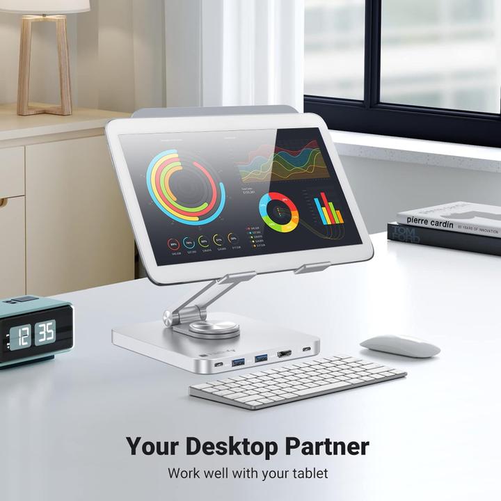 Actual product image Value EFB Techly Foldable Stand Tablet 8in1