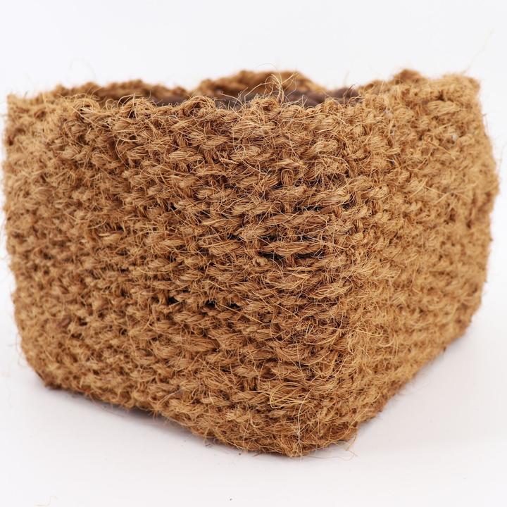 Produktbild Aquagart 3 Kokos Panzkorb 20 x 20 x 15cm Teichkorb für Ufermatte & Böschungsmatte (20 cm)