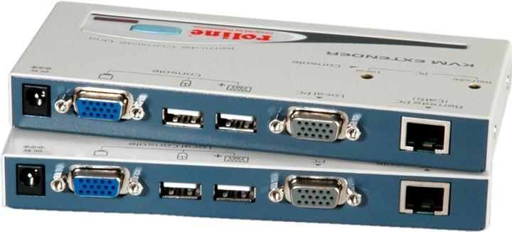 Roline Smart KVM Verlängerung über RJ-45, VGA, USB