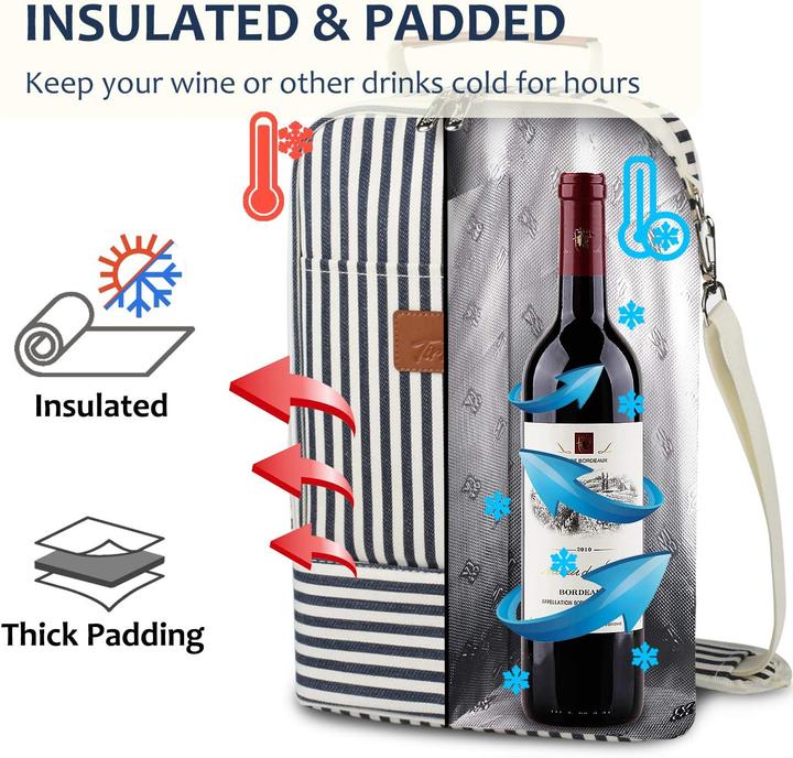 Actual product image Kato Tirrinia Weintasche für Flaschen