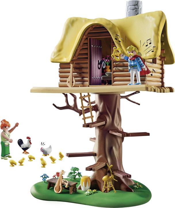 Immagine prodotto Playmobil Asterix: Troubadix con casa sull'albero (71016, Playmobil Asterix)