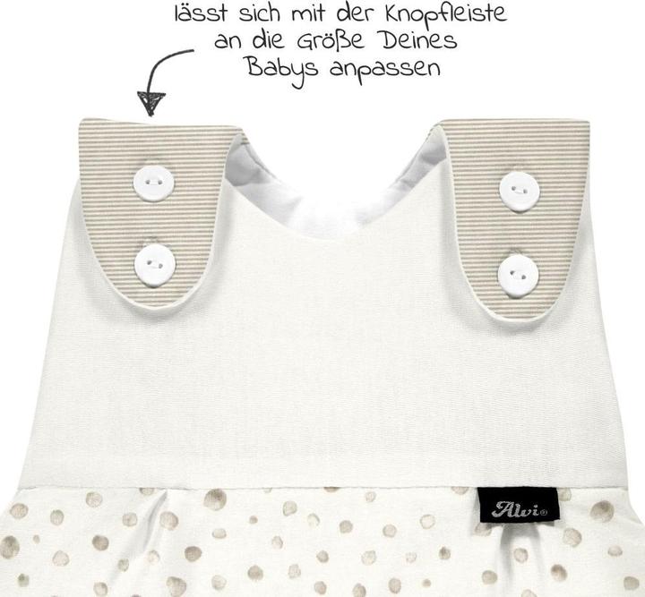 Immagine prodotto Alvi Sacco a pelo per tutto l'anno Mäxchen Aqua Dot Gr. 50/56 (56 cm)