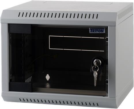 Actual product image Triton 10" wall cabinet, 4U, 1 part, grey (4 RU, 10 inch rack)