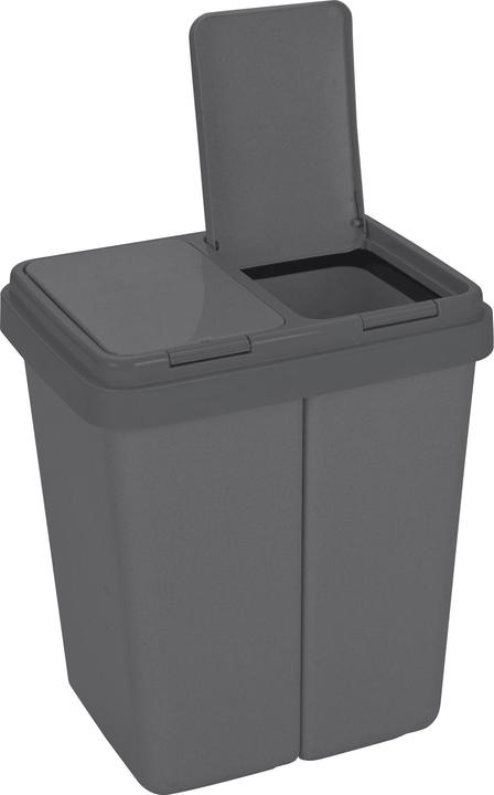 Immagine prodotto Ribelli Cestino Duo, antracite (50 l)