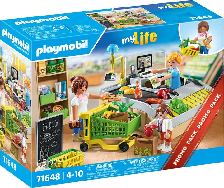 Immagine prodotto Playmobil 71648 Playm. Supermercato biologico 71648 (71648, Playmobil La mia vita)